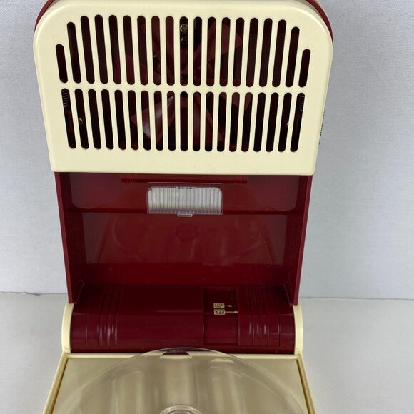 Vintage Pretty Nails Nail Dryer Cream & Red Unit No Instructions Missing Cord * - Picture 9 of 16